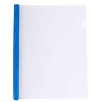 Папка з планкою-затиском А4 на 2-95 аркушів 15 мм синя, ТМ Economix