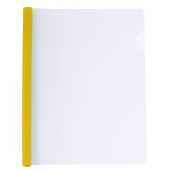 Папка з планкою-затиском А4 на 2-65 аркушів А4 10 мм жовта, ТМ Economix
