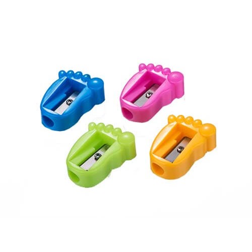 Точилка «Ніжка», без контейнера, одинарна, в асортименті, TM ZiBi