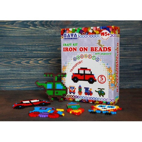 Магніти з термомозаїки «Транспорт», ТМ «Умняшка»