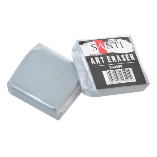 Гумка-клячка класична 35х35х10 мм, ТМ SANTI