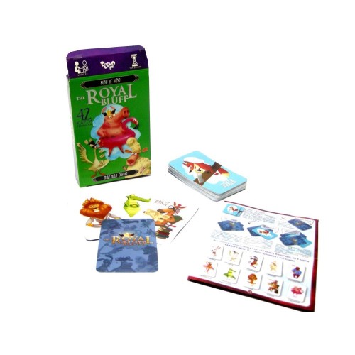 Гра карткова «The ROYAL BLUFF», у коробці 16х9х2,5 см, ТМ Данко Тойс
