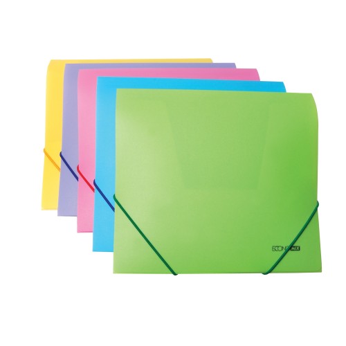 Папка В5 на гумках фактура «глянець» в асортименті, ТМ Economix