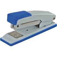 Степлер до 20 аркушів металевий синій під скобу № 24, 26, ТМ Buromax