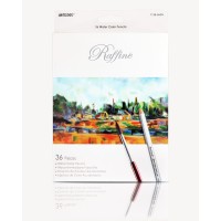 Олівці «Reffine» на 36 кольорів акварельні, ТМ Marco