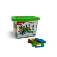 Конструктор «Весела ферма» на 202 деталі, у пластиковому боксі 27х18х20 см, ТМ Долоні