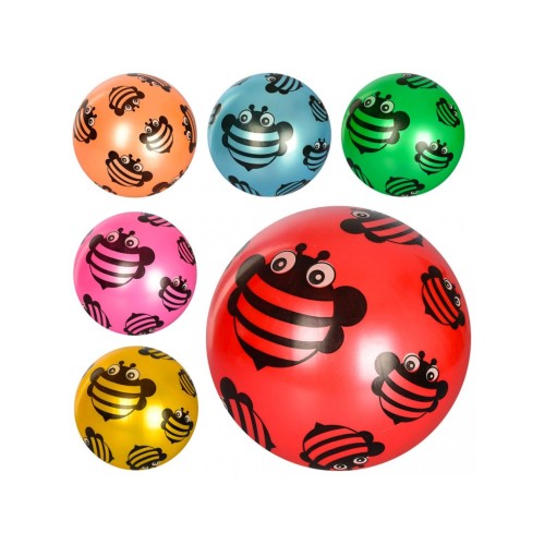 М'яч дитячий «Бджола» 23 см вагою 60-65 г., в асортименті