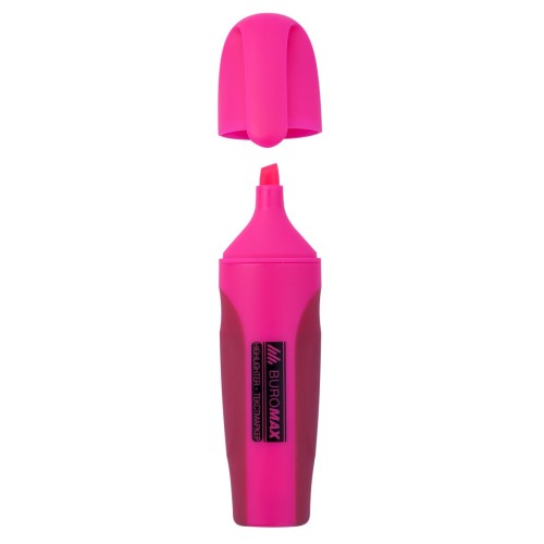 Маркер текстовий неоновий рожевий, ТМ Buromax