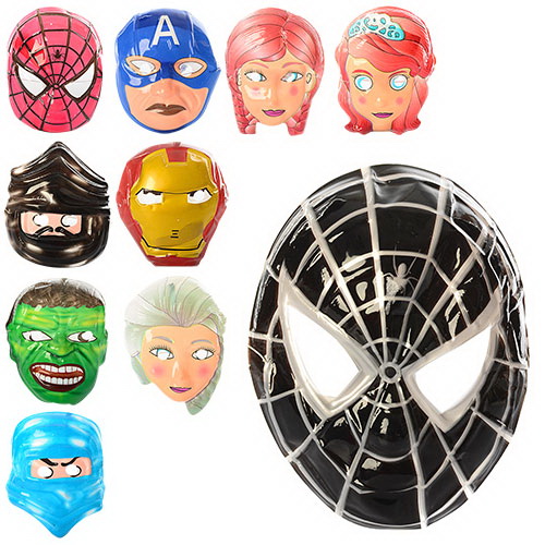 Маска в асортименті, в пакеті 18х22х5 см