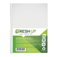 Файл А4 80 мкм з перфорацією фактура «глянець», 20 шт., ТМ Fresh UP