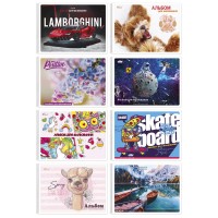 Альбом А4 30 аркушів 120 г/м2 на спіралі, ТМ Brisk