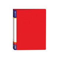 Папка на 2 кільця А4 пластикова червона, ТМ Economix