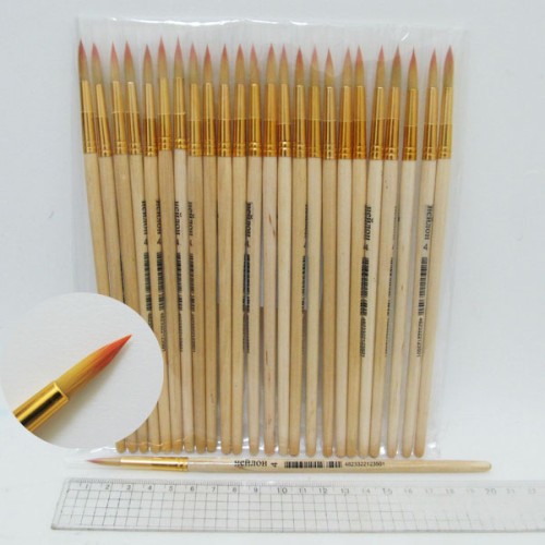 Пензлик нейлоновий круглий №4, ТМ J. Otten