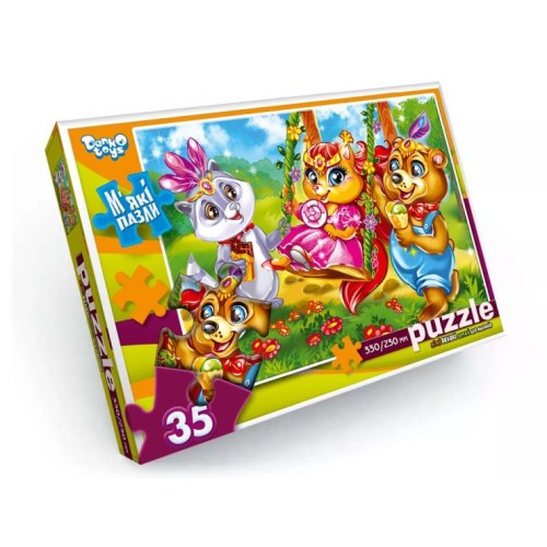 Пазли м'які на 35 елементів, ТМ Данко Тойс