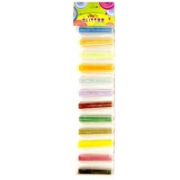 Пісок кольоровий матовий на стрічці 12 кольорів, ТМ J.Otten