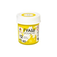 Фарба гуашева 40 мл жовта, Творчість