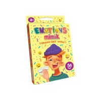 Гра карткова «Emotions Mimik», у коробці 13х9х2,5 см, ТМ Данко Тойс