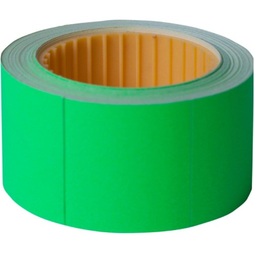 Етикетки-цінники 30х40 мм зелені 150 шт, зовнішня намотка, ТМ Buromax