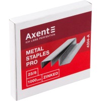 Скоби № 23/8 в упаковці 1000 шт, ТМ Axent