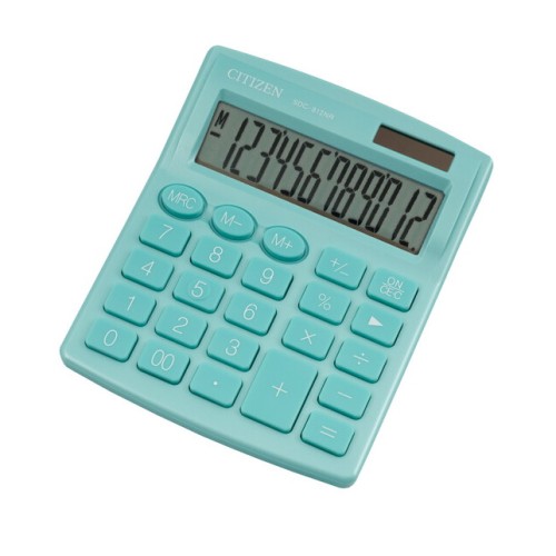 Калькулятор «CITIZEN» 15,5х20 см, SDC812NRGNE