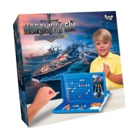 Гра настільна «Морський бій» розважальна, у коробці 25х25х4 см, ТМ Данко Тойс