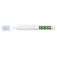Коректор-ручка 12 мл з металевим кінчиком, ТМ Buromax