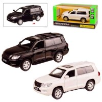Машина «LEXUS LX570» металева інерційна, двері відкрив., в асортименті, у коробці 14,5х6,5х7 см