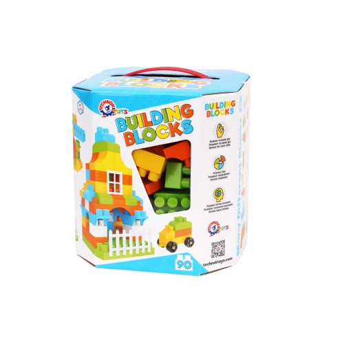 Конструктор з 90 деталей, у коробці 19х19х20 см, ТМ Технок