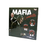 Гра настільна «Мафія. Vendetta» розважальна, у коробці 25х215х4 см, ТМ Данко Тойс
