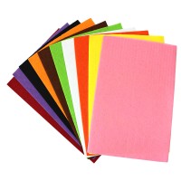 Набір фетру А4 товщиною 2 мм з 10 кольорів, ТМ Leader