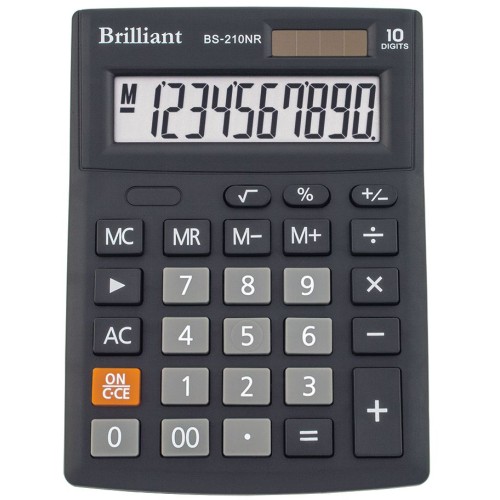 Калькулятор «Brilliant» 10,5х14 см, BS-210NR