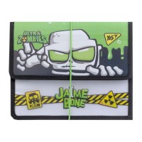 Папка для зошитів «Zombie» В5 пластикова на гумках, ТМ YES