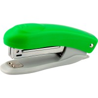 Степлер «Welle-2» пластиковий до 12 аркушів салатовий під скобу № 10, ТМ Axent