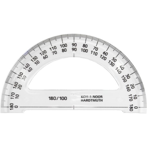 Транспортир 10 см 180°, Koh i Noor