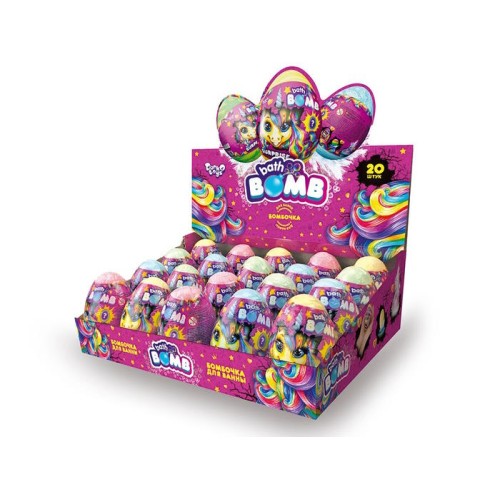 Креативна творчість «Bath Bomb Pony», в асортименті, 9х6х6 см, ТМ Данко Тойс