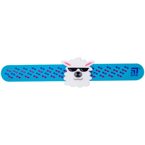 Лінійка - браслет з фігуркою, 15 см, бірюзова, TM Kite