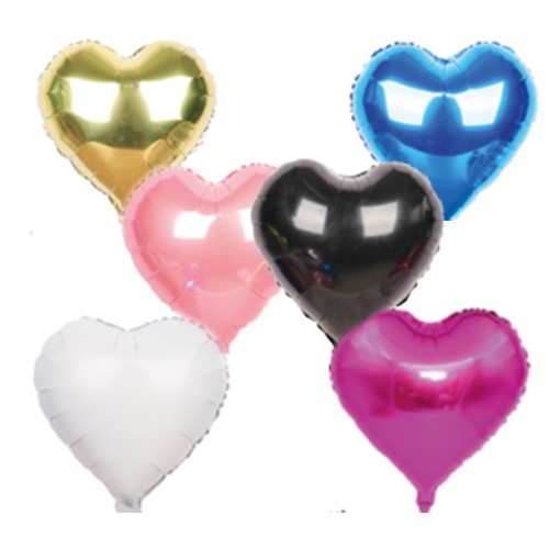 Кульки фольговані «Серце» 46 см, ТМ Leader