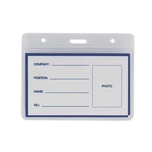 Бейдж-ідентифікатор горизонтальний, 95х75мм, TM Buromax