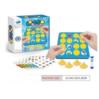 Настільна гра «Лото» розвивальна з пісочним годиником та картками, у коробці 22,5х5,5х21 см