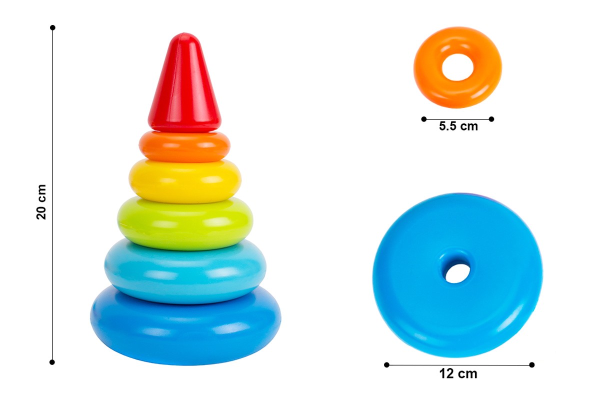 Пірамідка, у сітці 20х12 см, ТМ Технок