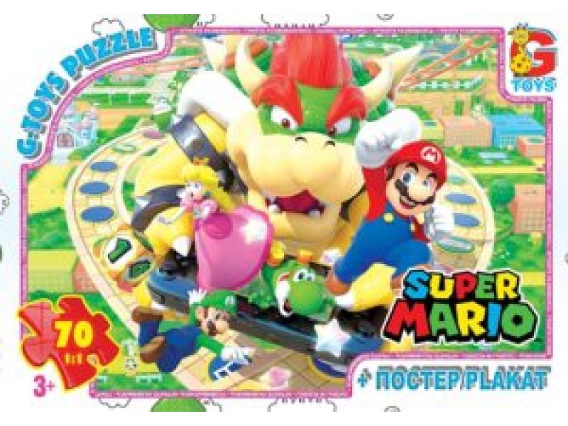 Пазли «Маріо» на 70 елементів, ТМ G-Toys