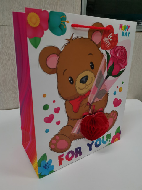 Пакет паперовий, 30х40х17 см, ТМ Мандарин