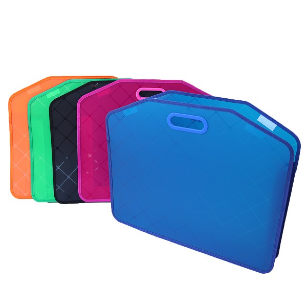 Папка-портфель «Геометрія» А3 на липучках, з ручками, в асортименті