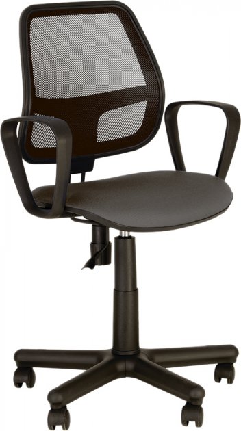 Крісло поворотне «Alfa» сіре, Новий Стиль