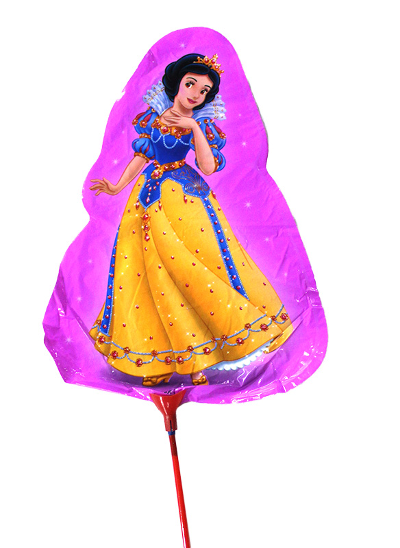 Кульки фольговані «Принцеса», на паличці