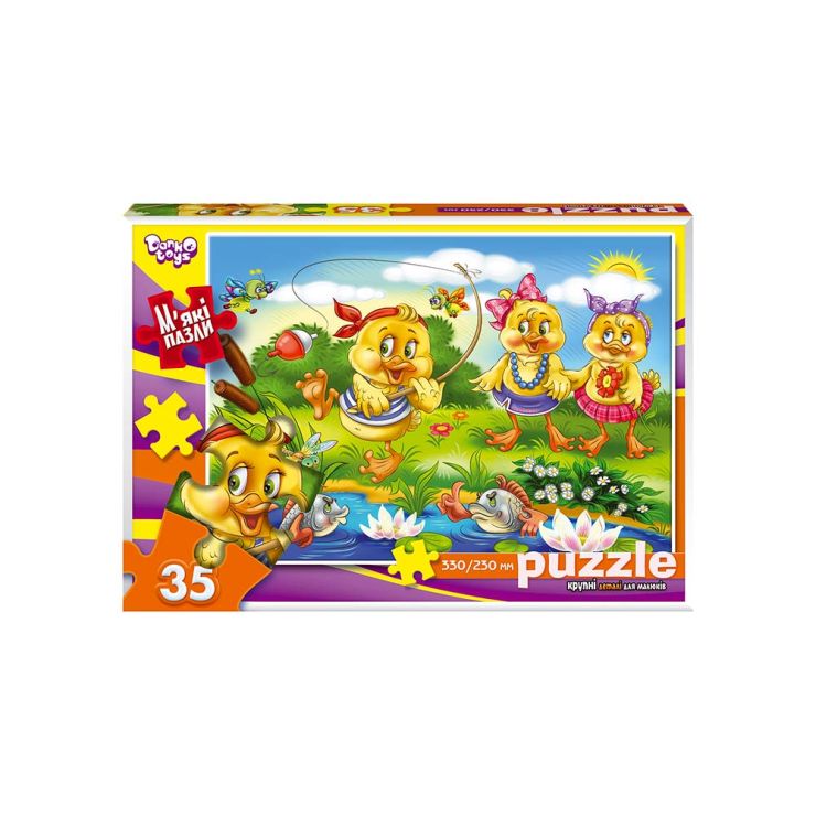 Пазли м'які на 35 елементів, ТМ Данко Тойс