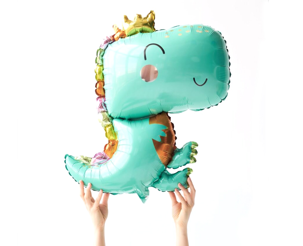 Кульки фольговані, дракончик, 83х59 см, ТМ Leader