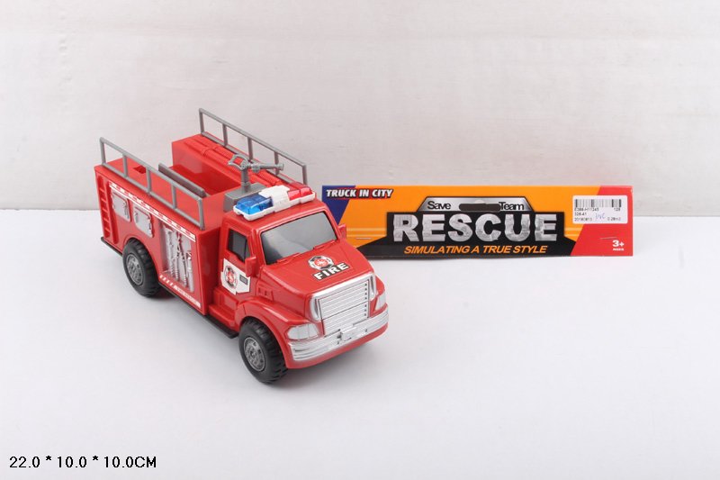 Пожежна машина інерційна, у пакеті 22х10х10 см