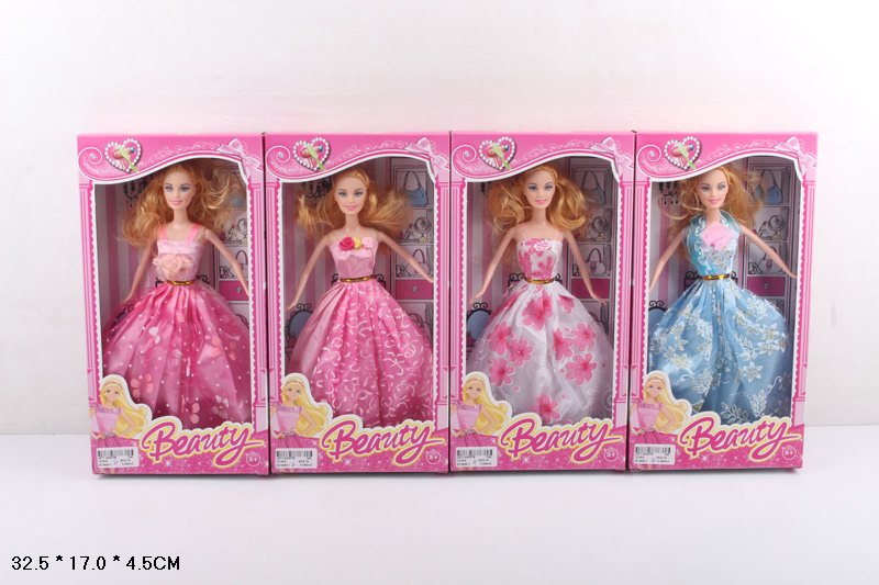 Лялька типу Барбі в бальній сукні, в асортименті, у коробці 32,5х17,5х4,5 см