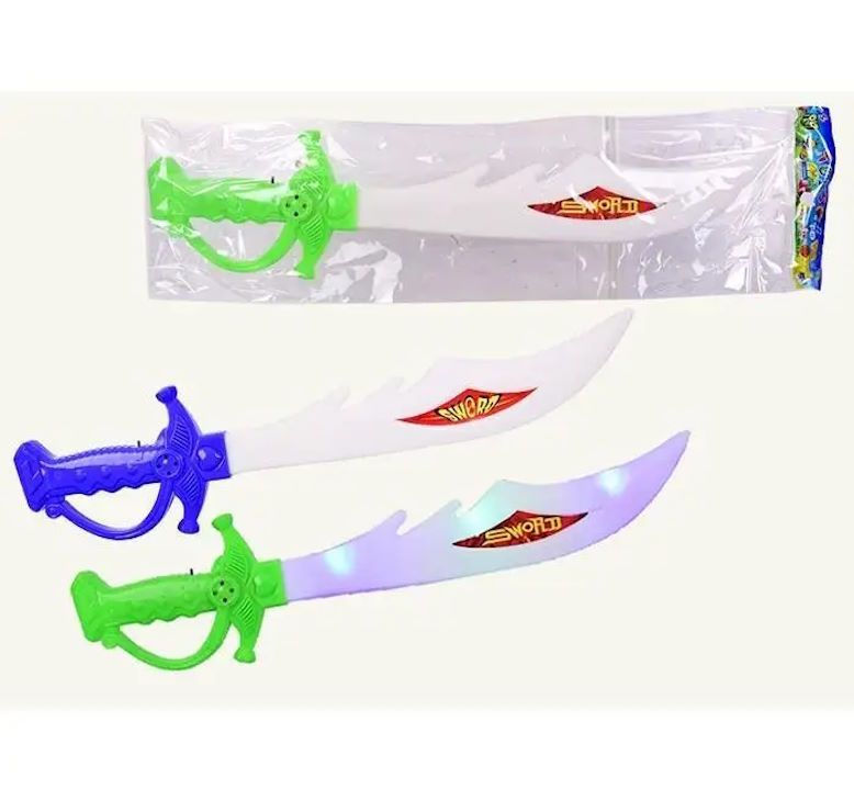 Іграшковий меч 36,5 см, світиться, у пакеті 40х11 см